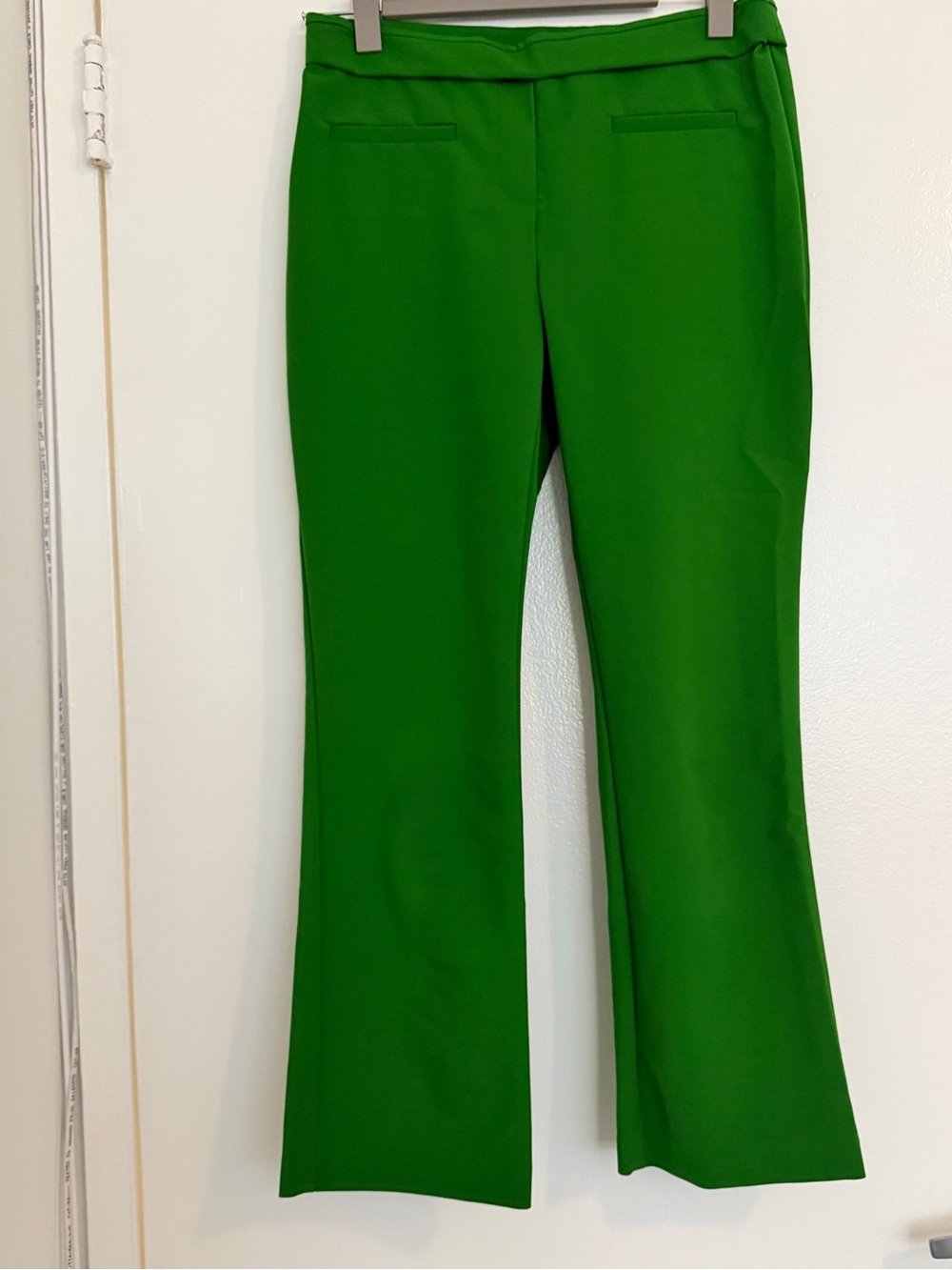 Nicole Miller Green Ankle Length Pants